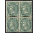 SG3. 1863 3d Green. A superb fresh mint...